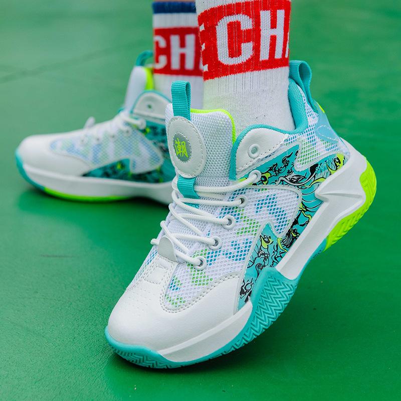 Trendy fashion high-top sports shoes boys middle-aged and older children basketball shoes high-quality students breathable casual running trendy shoes 45
Trendy fashion high-top sports shoes boys middle-aged and older children basketball shoes high-quality students breathable casual running trendy shoes 45