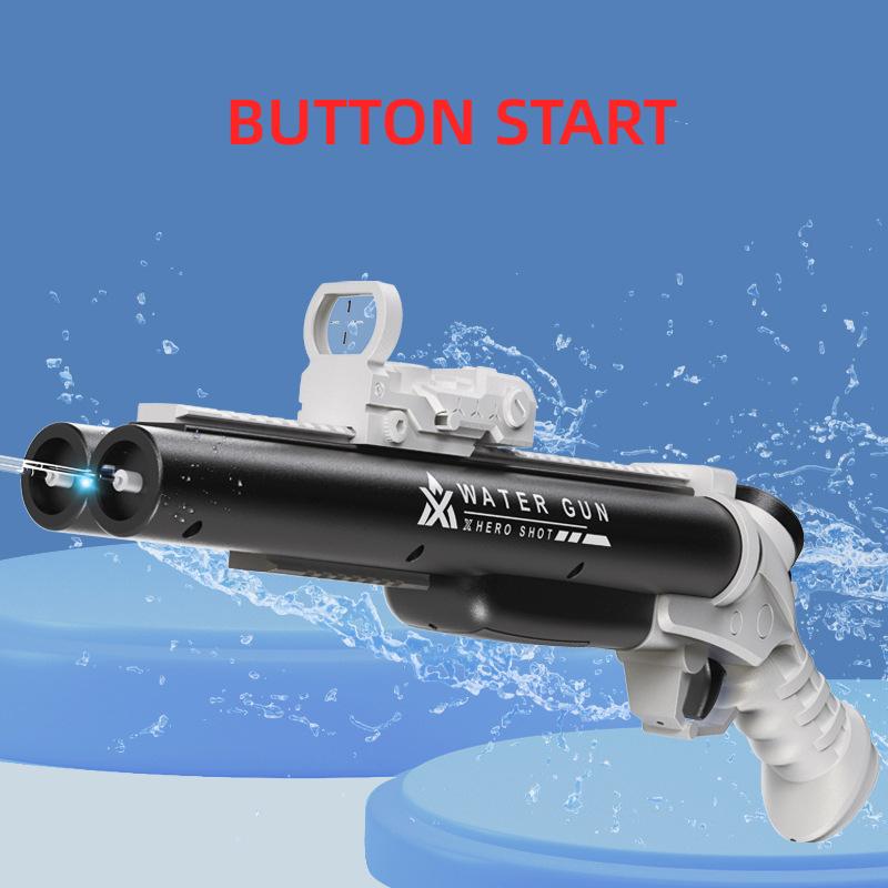 Новый электрический водяной пистолет двуствольный непрерывныйОгоньЭлектрическийВодяной пистолетИграющая вода Пляжная игрушка Автоматический непрерывный огонь воды
Новый электрический водяной пистолет двуствольный непрерывныйОгоньЭлектрическийВодяной пистолетИграющая вода Пляжная игрушка Автоматический непрерывный огонь воды