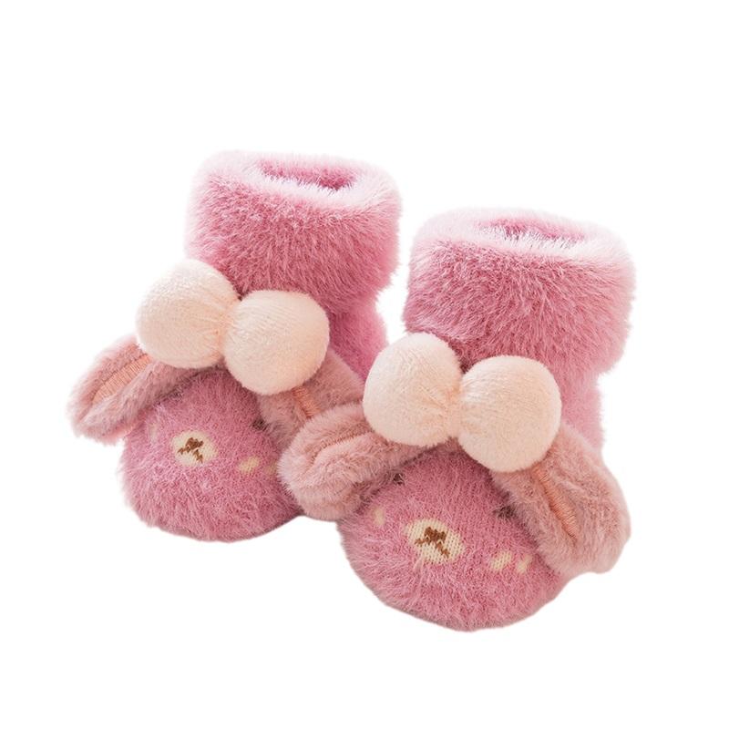 Listenwind Baby Thickened Socks for Girls & Boys Cartoon Plush Anti-Skid Cute Floors Socks Toddler Winter Warm Socks 11CM
Listenwind Baby Thickened Socks for Girls & Boys Cartoon Plush Anti-Skid Cute Floors Socks Toddler Winter Warm Socks 11CM