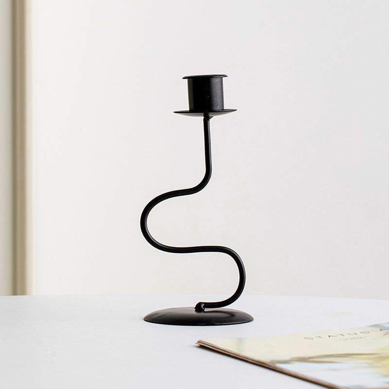1Pc Candle Holder Minimalist Single Head Classic Wedding Props Modern Style Home Decoration Iron Candlestick S
1Pc Candle Holder Minimalist Single Head Classic Wedding Props Modern Style Home Decoration Iron Candlestick S