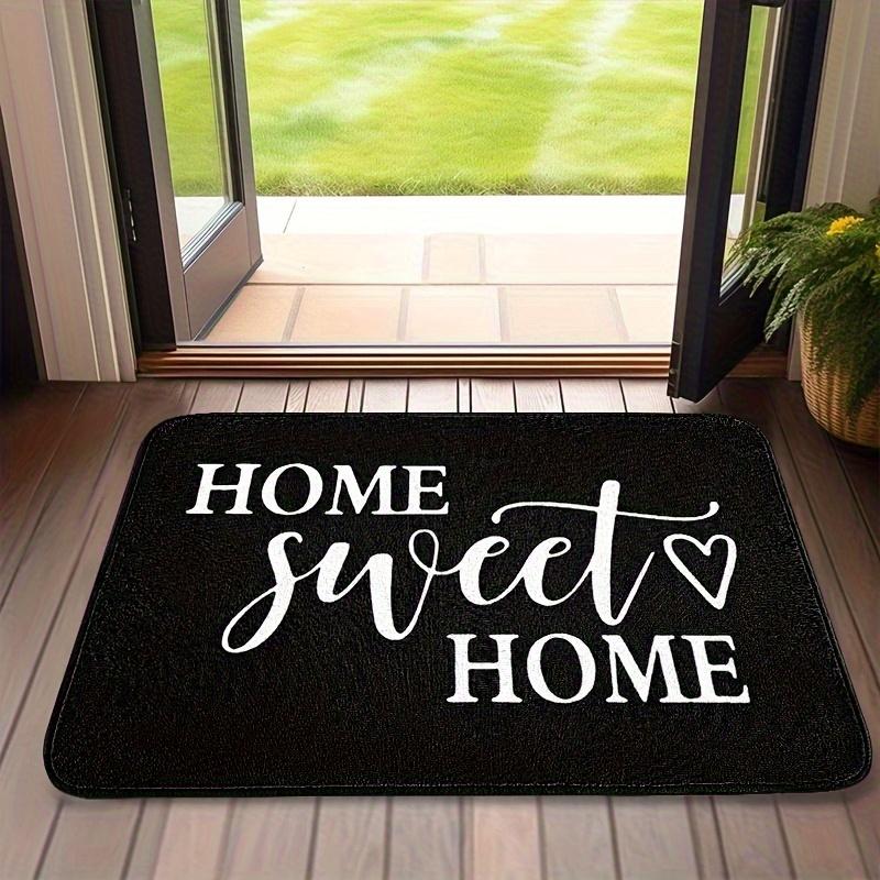 Home Sweet Home Door Welcome Mat Non-Slip Entryway Mat for Living Room, Kitchen, Bathroom, Front Door, Durable Decor Doormat 40x60cm
Home Sweet Home Door Welcome Mat Non-Slip Entryway Mat for Living Room, Kitchen, Bathroom, Front Door, Durable Decor Doormat 40x60cm