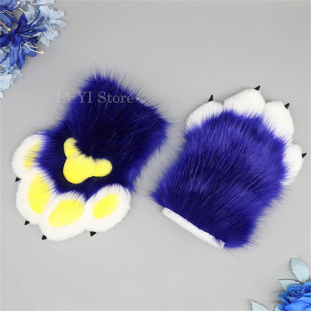 Handmade Cosplay Costume Accessories Furry Cat Claw Gloves Plush Accessories Nail Claw Gloves Cute Anime Bear Paw Fluffy Mitten 1 Pair
Handmade Cosplay Costume Accessories Furry Cat Claw Gloves Plush Accessories Nail Claw Gloves Cute Anime Bear Paw Fluffy Mitten 1 Pair