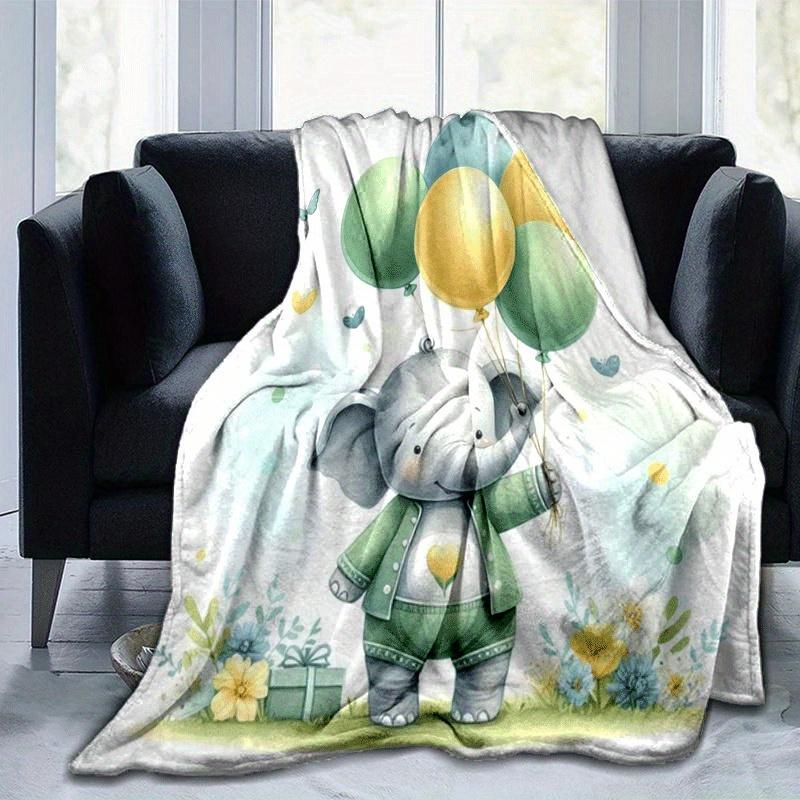 1pc Elephant Printing Lightweight Flannel Blanket, Comfortable and Warm Blanket, for Camping Sofa Bed and Couch Office, Gift 100x150cm
1pc Elephant Printing Lightweight Flannel Blanket, Comfortable and Warm Blanket, for Camping Sofa Bed and Couch Office, Gift 100x150cm