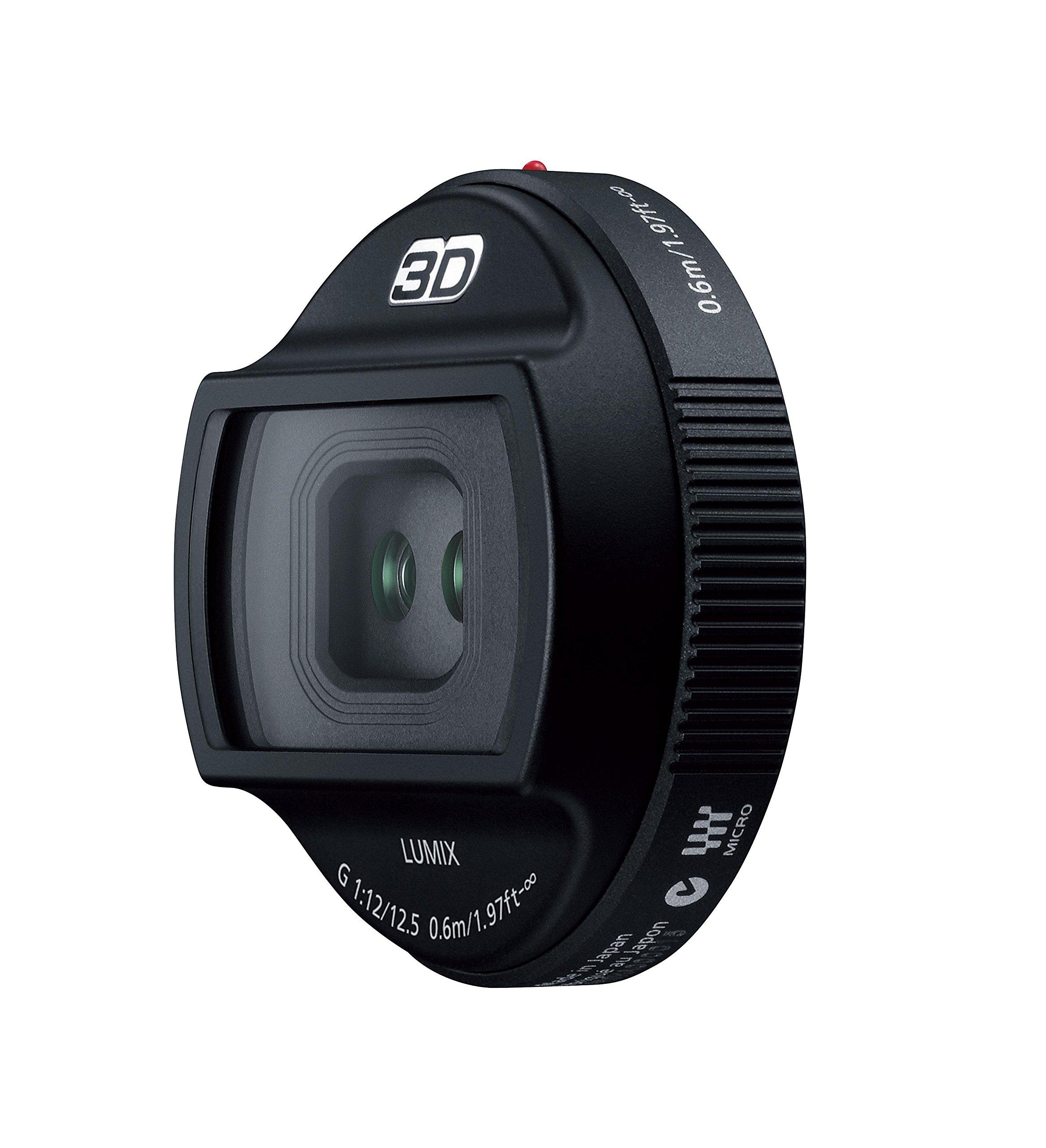 Объектив Panasonic с одним фокусом 3D для Micro Four Thirds Lumix G 12.5mm/F12 H-FT012
Объектив Panasonic с одним фокусом 3D для Micro Four Thirds Lumix G 12.5mm/F12 H-FT012