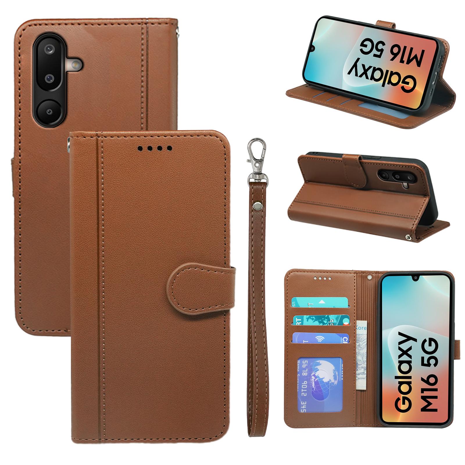 For Samsung Galaxy M16 5G/F16 5G Wallet Case Magnetic Snap Leather Phone Cover with Strap G
For Samsung Galaxy M16 5G/F16 5G Wallet Case Magnetic Snap Leather Phone Cover with Strap G