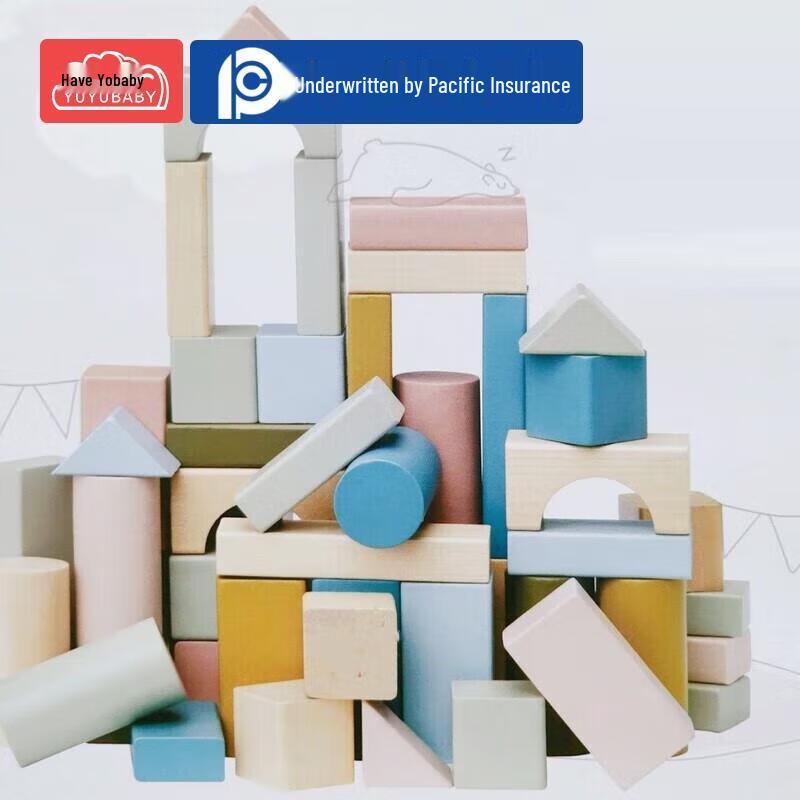 Набір дерев яних м яких будівельних блоків Ai Ge з 24 деталей
Набір дерев яних м яких будівельних блоків Ai Ge з 24 деталей