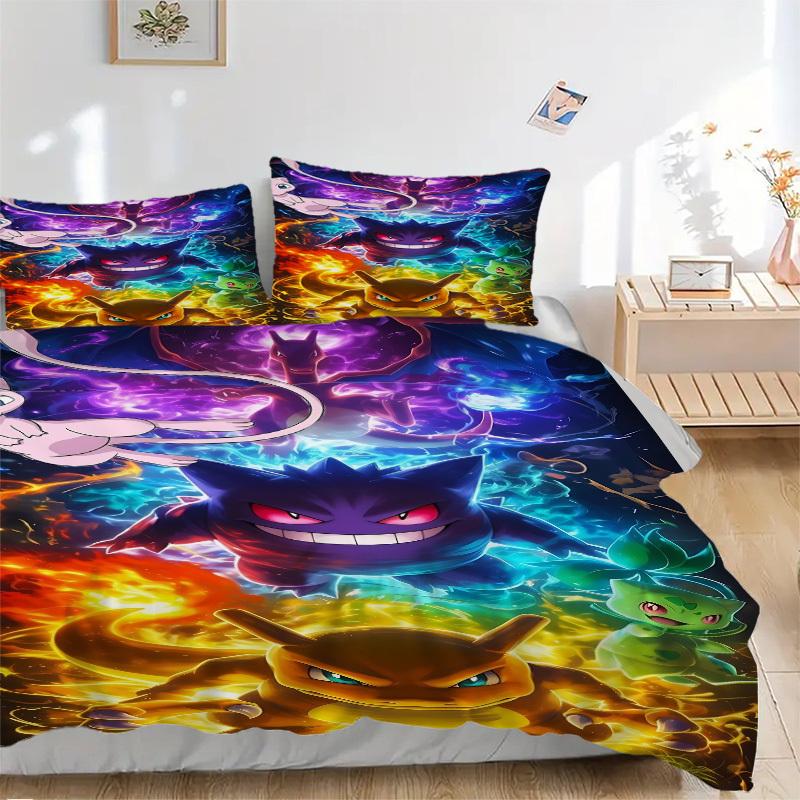 3pcs Pokémon, Charmander Bedding Set. Soft and Comfortable with No Core Included (1x Duvet Cover + 2x Pillow Covers) yy251010221 135x200cm
3pcs Pokémon, Charmander Bedding Set. Soft and Comfortable with No Core Included (1x Duvet Cover + 2x Pillow Covers) yy251010221 135x200cm