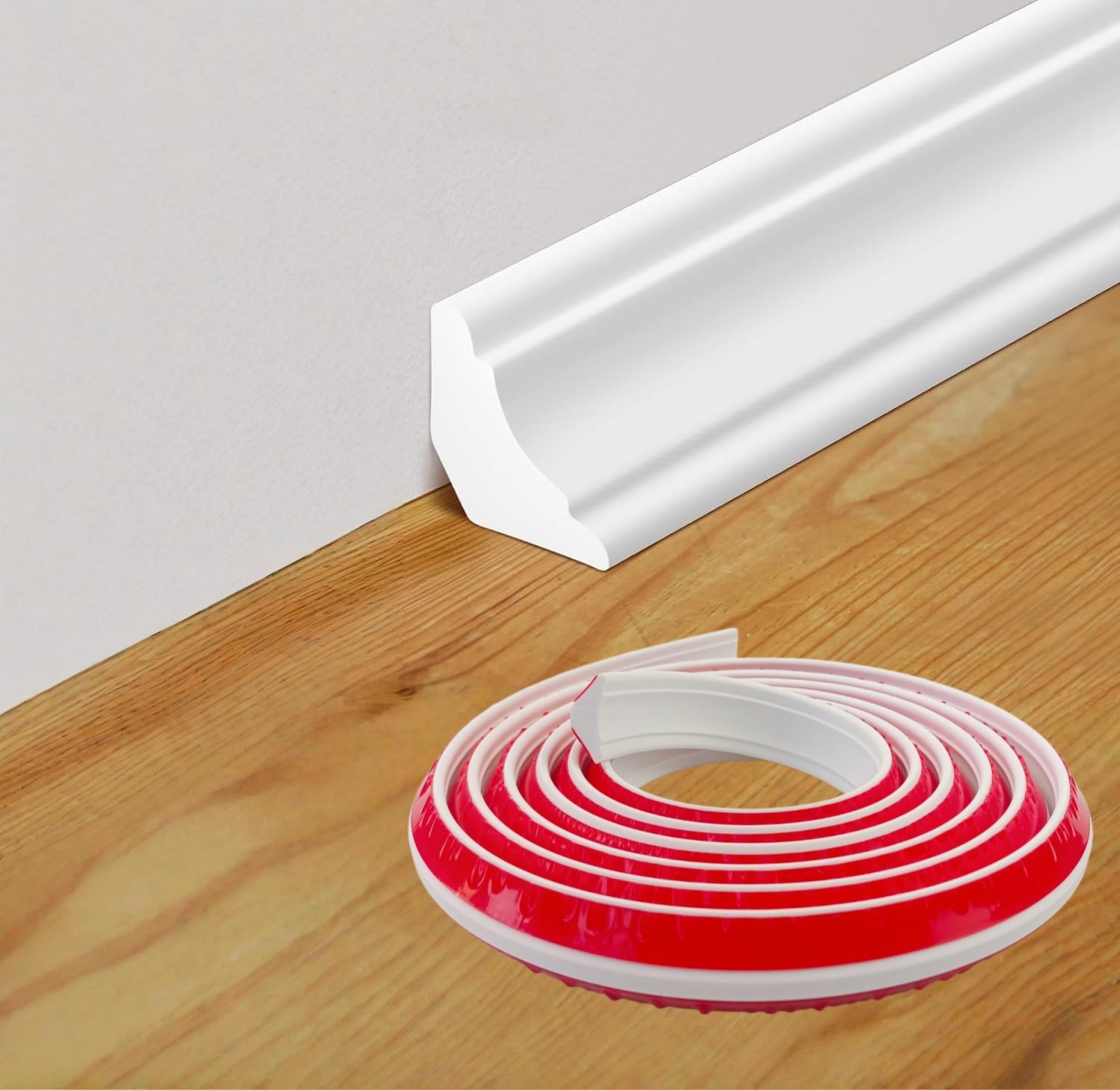 1PC 1/2/3m PVC corner decoration self-adhesive wall corner molding - white 90 ° corner decoration, suitable for wall and floor e 1m білий
1PC 1/2/3m PVC corner decoration self-adhesive wall corner molding - white 90 ° corner decoration, suitable for wall and floor e 1m білий