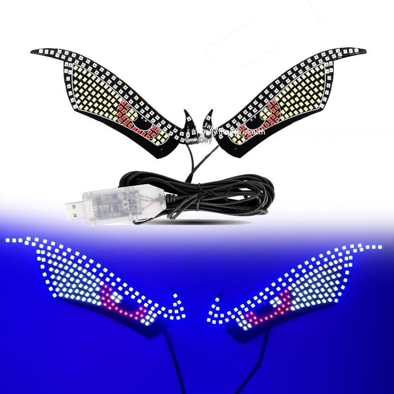 1 Set Dynamic Demon Eye Atmosphere Lamp Usb Warning Light Car Led Devil Eyes Decorative Lights Auto Accessories
1 Set Dynamic Demon Eye Atmosphere Lamp Usb Warning Light Car Led Devil Eyes Decorative Lights Auto Accessories