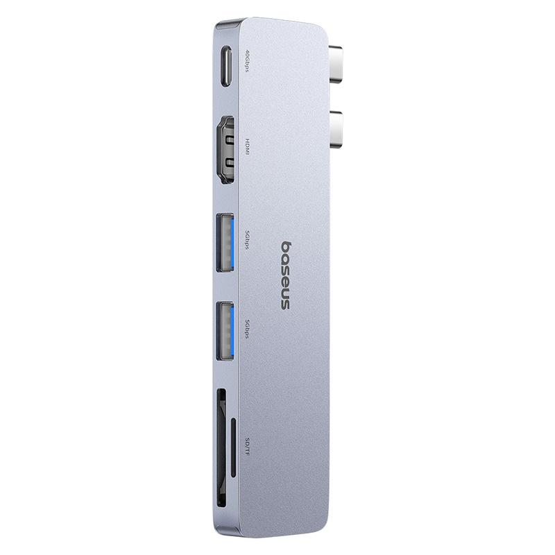 BASEUS UltraJoy Series Type-C to Thunderbolt 3/4+HD4K@30Hz+2XUSB3.0+SD3.0+TF3.0 USB Hub Docking Station As Shown A
BASEUS UltraJoy Series Type-C to Thunderbolt 3/4+HD4K@30Hz+2XUSB3.0+SD3.0+TF3.0 USB Hub Docking Station As Shown A