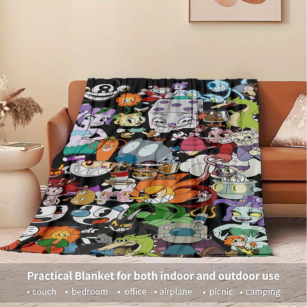 1pc Cuphead ,Mugman ,Art Digital Print Flannel Blanket - Contemporary Style, Suitable for All Seasons, Perfect for Home, Travel, or Camping 150x180cm
1pc Cuphead ,Mugman ,Art Digital Print Flannel Blanket - Contemporary Style, Suitable for All Seasons, Perfect for Home, Travel, or Camping 150x180cm