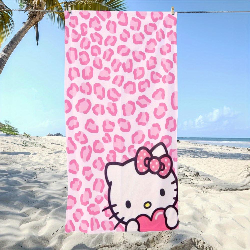 1pc Sanrio Hello Kitty Pink Leopard Beach Towel - Polyester Lightweight Quick Dry Soft, Swimming Surfing Camping Towel, Unisex B W30*H60(CM)
1pc Sanrio Hello Kitty Pink Leopard Beach Towel - Polyester Lightweight Quick Dry Soft, Swimming Surfing Camping Towel, Unisex B W30*H60(CM)