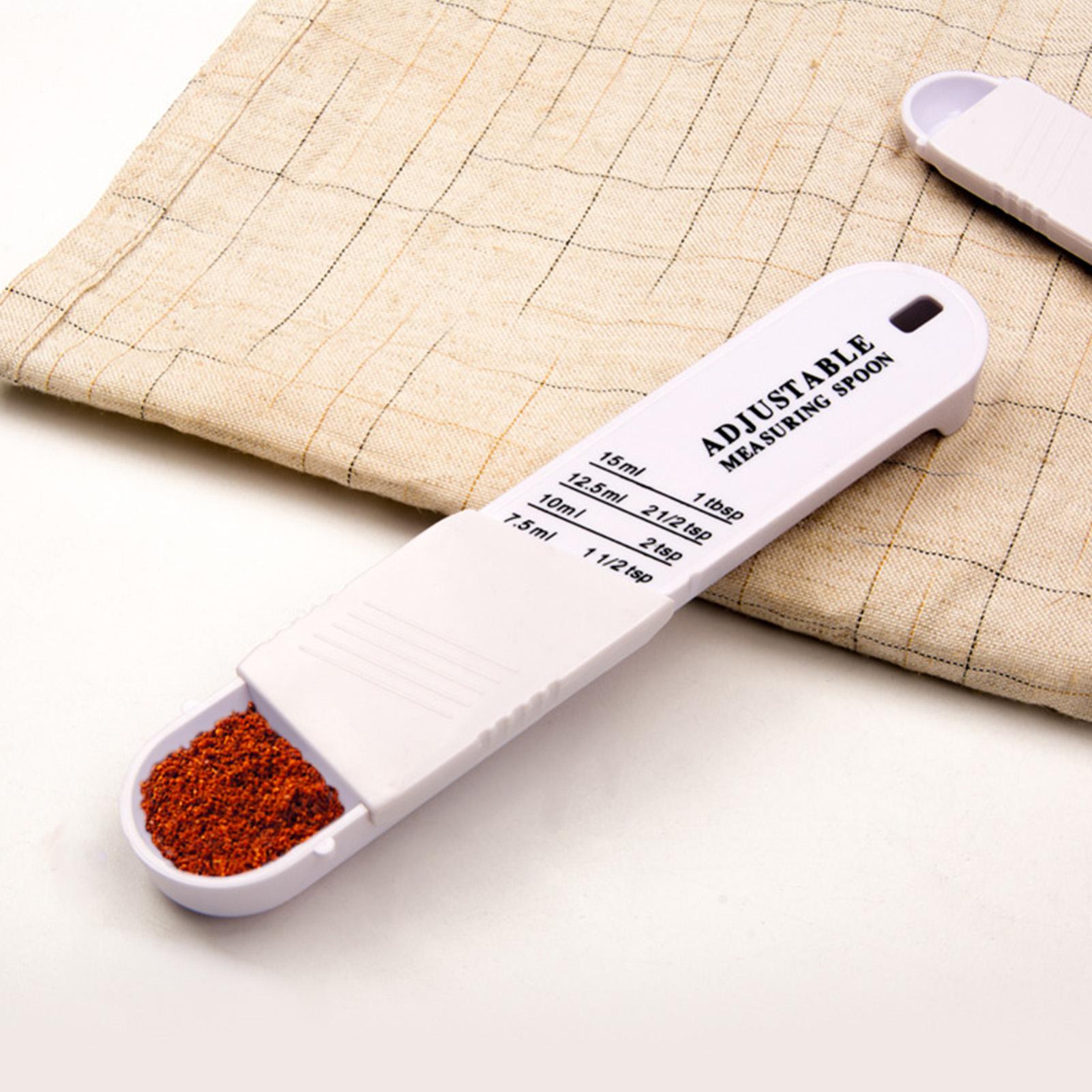 New 2Pcs Kitchen Measuring Spoons Teaspoon Coffee Scoop Cake Baking Flour Measuring Cups Kitchen Cooking Tools Adjustable Scale france
New 2Pcs Kitchen Measuring Spoons Teaspoon Coffee Scoop Cake Baking Flour Measuring Cups Kitchen Cooking Tools Adjustable Scale france