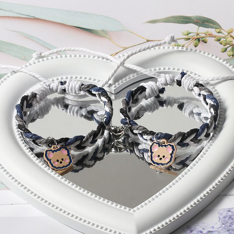 Оригинальный парный магнитный браслет на маленькой резинке для парня Black rope + black rope (magnetic pair)
Оригинальный парный магнитный браслет на маленькой резинке для парня Black rope + black rope (magnetic pair)