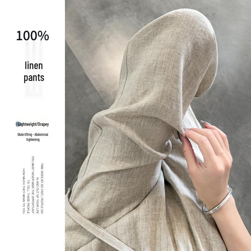 Women s Summer 2026 Pure Linen Wide-Leg Pants - New High-End Relaxed Drape Casual Style L (115-130 lbs) льняной/естественный
Women s Summer 2026 Pure Linen Wide-Leg Pants - New High-End Relaxed Drape Casual Style L (115-130 lbs) льняной/естественный