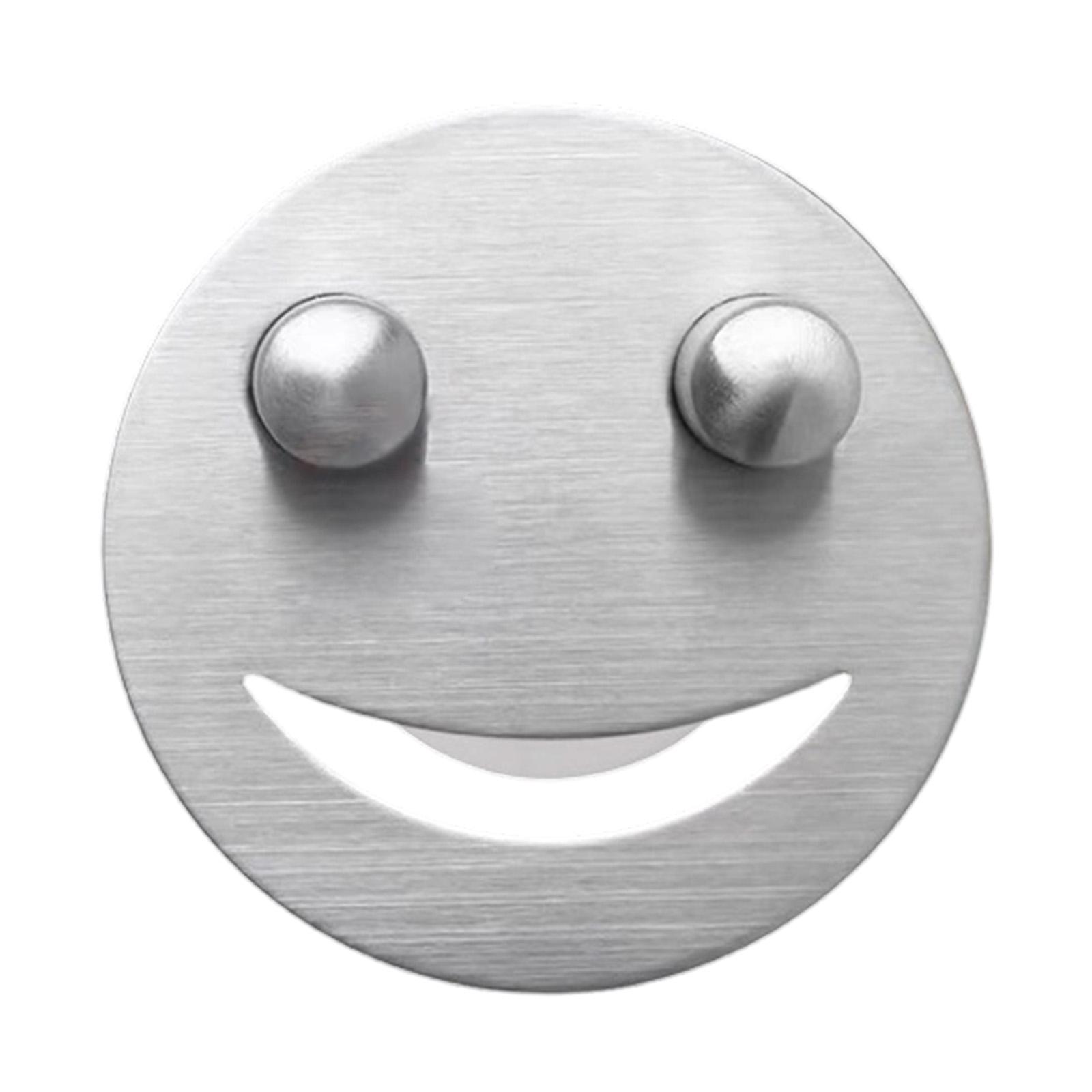 Stainless Steel Sponge Holder with Suction Cup Smiley Face Design Kitchen Sink Organizer Wall Mount Sponge Rack One Size
Stainless Steel Sponge Holder with Suction Cup Smiley Face Design Kitchen Sink Organizer Wall Mount Sponge Rack One Size