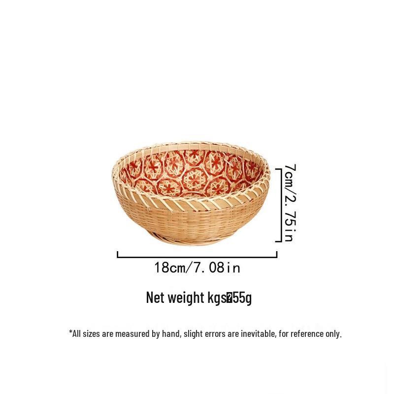 DeRuiEn Rattan Woven Storage Baskets & Fruit Plates
DeRuiEn Rattan Woven Storage Baskets & Fruit Plates