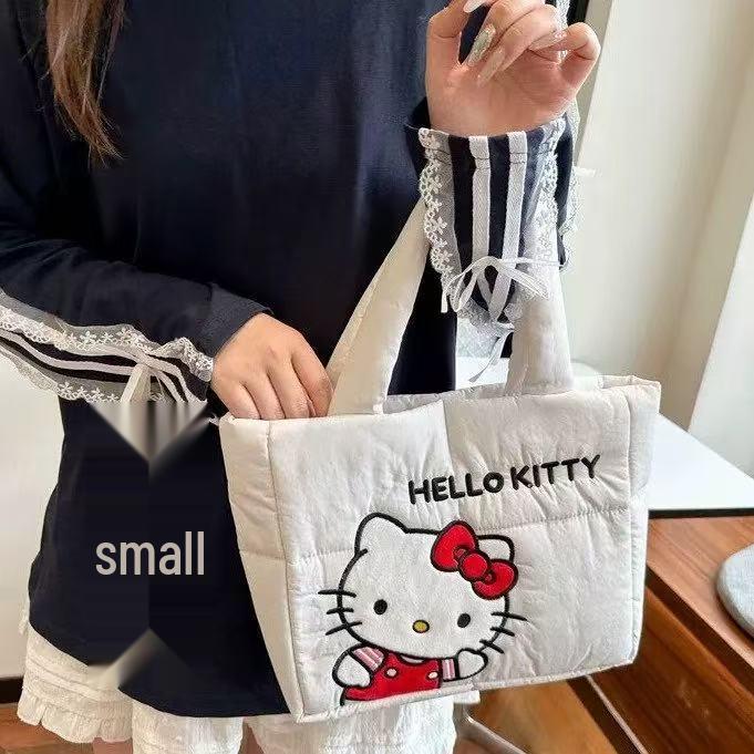 Kuromi Down Feather Tote Bag - Cute Handbag & Shoulder Bag Gift for Girls
Kuromi Down Feather Tote Bag - Cute Handbag & Shoulder Bag Gift for Girls
