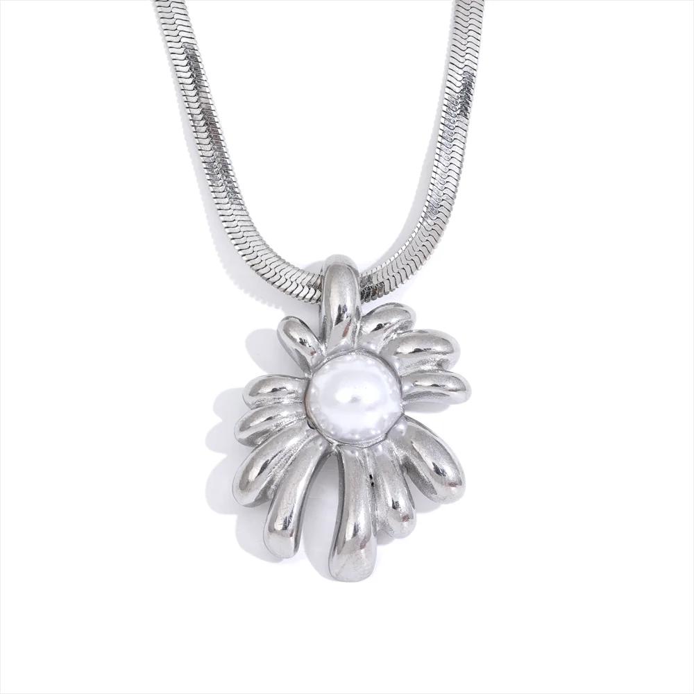 Yhpup Cast PVD Plated Fashion Stainless Steel Pendant Collar Necklace New Snake Flat Chain High Quality Bijoux for Women
Yhpup Cast PVD Plated Fashion Stainless Steel Pendant Collar Necklace New Snake Flat Chain High Quality Bijoux for Women