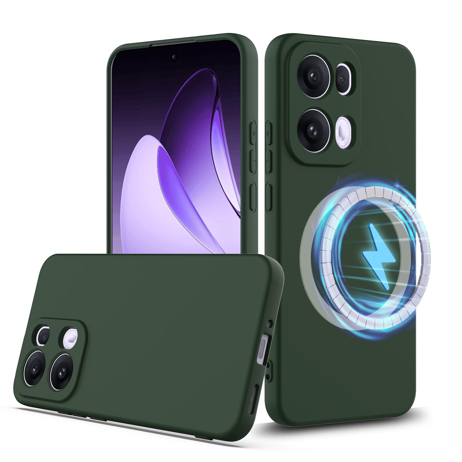 For Oppo Reno13 Pro 5G Magnetic Case Anti-Drop Liquid Silicone Phone Cover D
For Oppo Reno13 Pro 5G Magnetic Case Anti-Drop Liquid Silicone Phone Cover D
