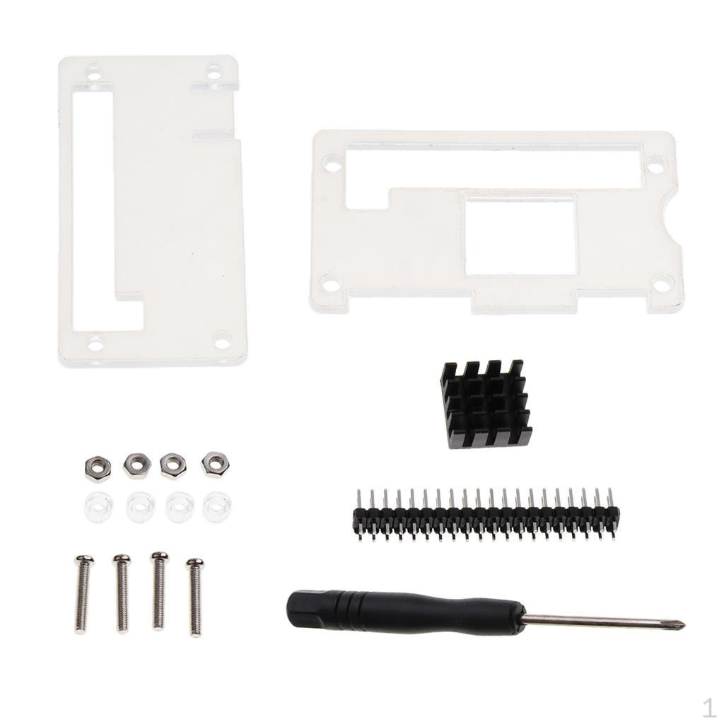 Set Acrylic Case for Pi Zero #2
Set Acrylic Case for Pi Zero #2