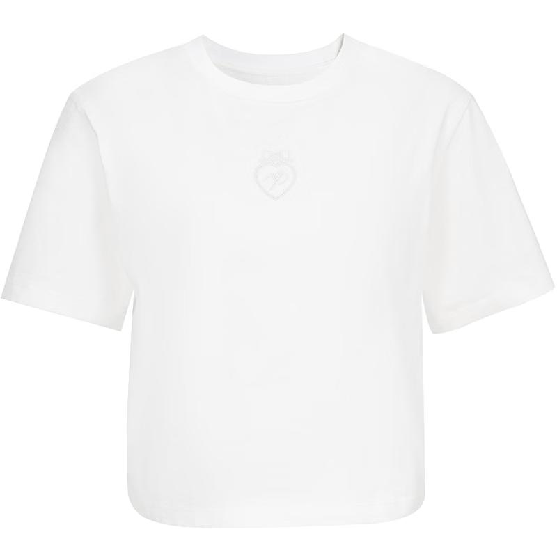 VEROMODA Women s Pure Cotton Heart Embroidered Short Sleeve T-shirt L
VEROMODA Women s Pure Cotton Heart Embroidered Short Sleeve T-shirt L