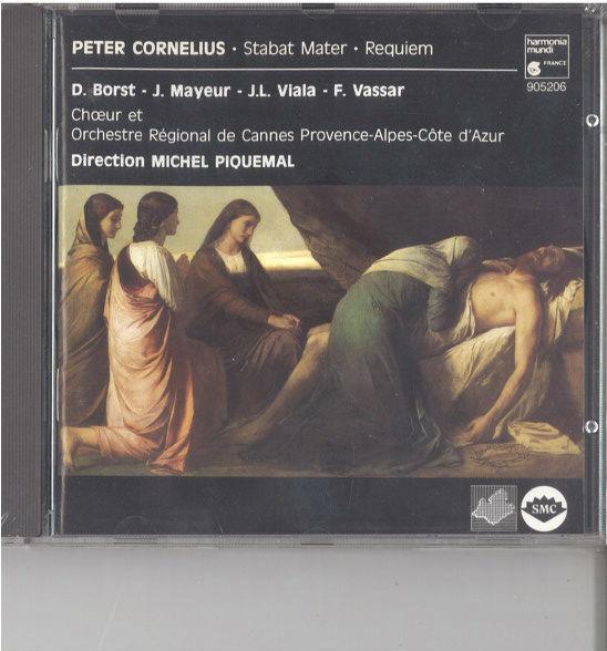CD PETER CORNELIUS / DANIELLE BORST, J - Stabat Mater - Requiem HMC905206 Harmonia Mundi 1989 France Classical Used
CD PETER CORNELIUS / DANIELLE BORST, J - Stabat Mater - Requiem HMC905206 Harmonia Mundi 1989 France Classical Used