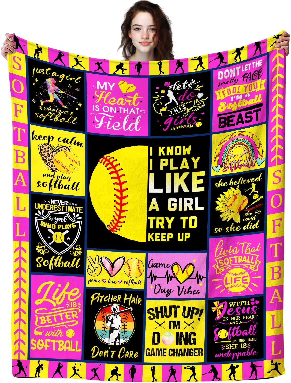 DizoGoGo Unique Soccer Throw Blanket for Soccer Fans Perfect Gift for Kids Teens Adults Outdoor Use x 130x150cm
DizoGoGo Unique Soccer Throw Blanket for Soccer Fans Perfect Gift for Kids Teens Adults Outdoor Use x 130x150cm