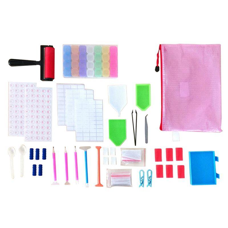 C-Convenient-66 PCS 5D Painting Tools And Painting Accessories Kits Plastic With Painting Roller As Shown For Diamond-Painting A
C-Convenient-66 PCS 5D Painting Tools And Painting Accessories Kits Plastic With Painting Roller As Shown For Diamond-Painting A