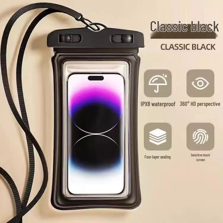 Водонепроницаемый чехол для телефона с сенсорным экраном для плавания, рафтинга и дайвинга с защитой подушкой безопасности и герметичной конструкцией One size (fits phones up to 7.2 inches)
Водонепроницаемый чехол для телефона с сенсорным экраном для плавания, рафтинга и дайвинга с защитой подушкой безопасности и герметичной конструкцией One size (fits phones up to 7.2 inches)