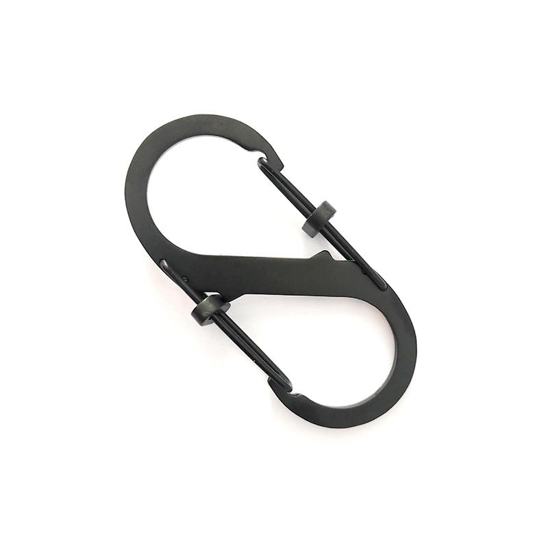 Многофункциональный крючок для кемпинга и активного отдыха на открытом воздухе, нержавеющая сталь, S-образный карабин, карабин с замком в форме восьмерки, рюкзак чёрный
Многофункциональный крючок для кемпинга и активного отдыха на открытом воздухе, нержавеющая сталь, S-образный карабин, карабин с замком в форме восьмерки, рюкзак чёрный