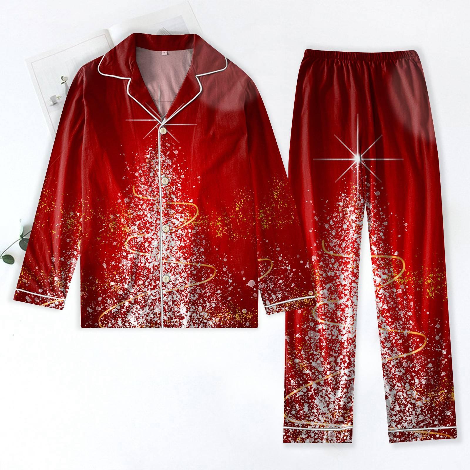 Женский костюм из 2 предметов с принтом, топ на пуговицах с длинными рукавами, широкие брюки, комплект, пижамный домашний повседневный костюм M
Женский костюм из 2 предметов с принтом, топ на пуговицах с длинными рукавами, широкие брюки, комплект, пижамный домашний повседневный костюм M