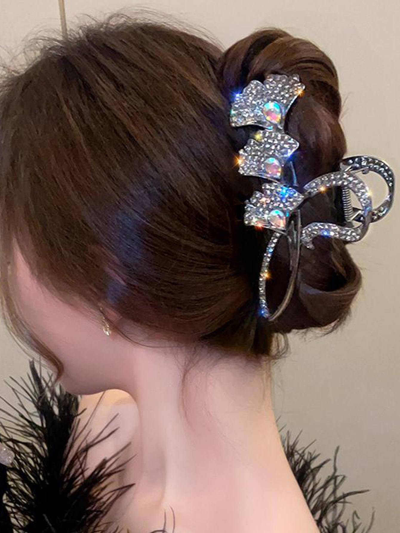 1 Pcs Fashion Exquisite Water Diamond Ginkgo Leaf Cat Eye Stone Hair Claws For Womern Girls Party Hair Accessories
1 Pcs Fashion Exquisite Water Diamond Ginkgo Leaf Cat Eye Stone Hair Claws For Womern Girls Party Hair Accessories