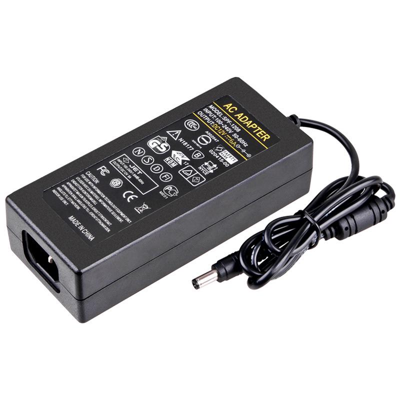 Power Adapter AC110-220V to 12V 6A DC 72W for Monitors, Surveillance, LED
Power Adapter AC110-220V to 12V 6A DC 72W for Monitors, Surveillance, LED