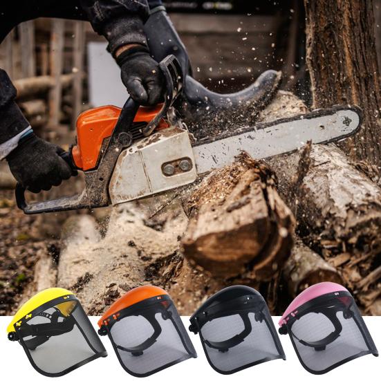 Safety Face Shield with Mesh Visor Ventilated Protective Helmet Chainsaw Safety Shield for Forestry Work Yard Work Weeding чорний
Safety Face Shield with Mesh Visor Ventilated Protective Helmet Chainsaw Safety Shield for Forestry Work Yard Work Weeding чорний