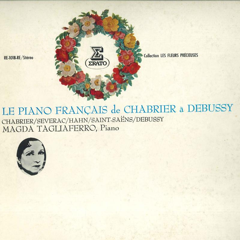 LP Record MAGDA TAGLIAFERRO - Le Piano Francais De Chabrier A Deb RE1018RE ERATO 1970 Japan Classical Used
LP Record MAGDA TAGLIAFERRO - Le Piano Francais De Chabrier A Deb RE1018RE ERATO 1970 Japan Classical Used