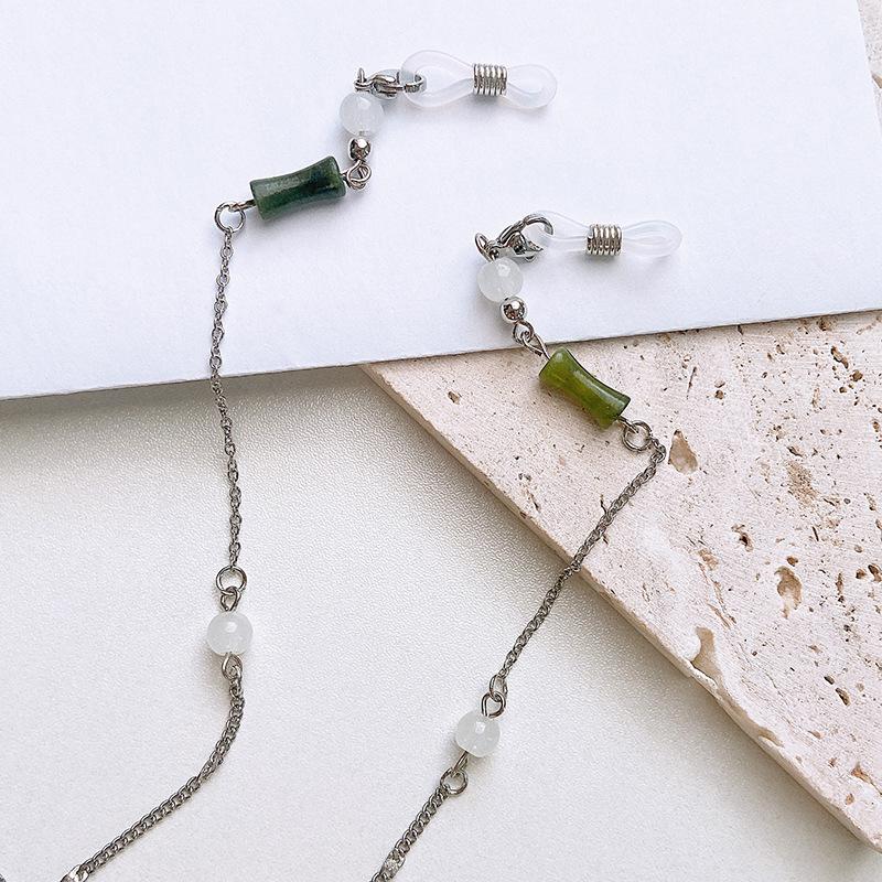 Classical Stroke Bamboo Olivine Glasses Chain Auspicious Cloud Obsidian Neck Chain Men S And Women S Hanfu Decorative Mirror Chain
Classical Stroke Bamboo Olivine Glasses Chain Auspicious Cloud Obsidian Neck Chain Men S And Women S Hanfu Decorative Mirror Chain