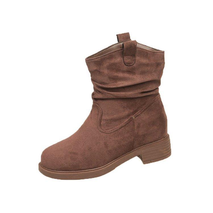 Height increase 5cm Martin boots women s autumn and winter medium tube small man thin pile pleated versatile retro women s boots short boots 40
Height increase 5cm Martin boots women s autumn and winter medium tube small man thin pile pleated versatile retro women s boots short boots 40