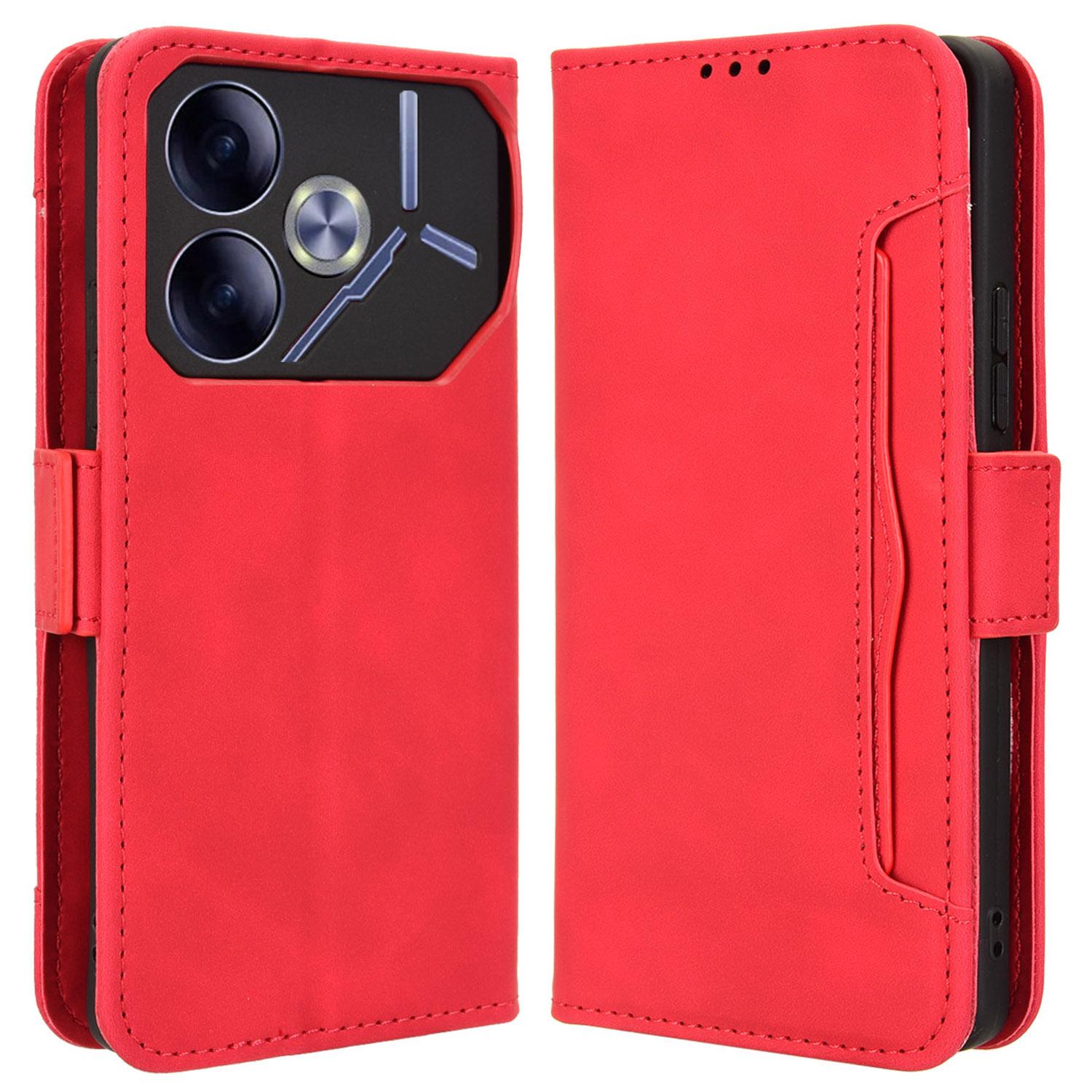 Для TECNO Pova 6 4G Case Wallet Leather Phone Cover with Multiple Card Slots Red
Для TECNO Pova 6 4G Case Wallet Leather Phone Cover with Multiple Card Slots Red