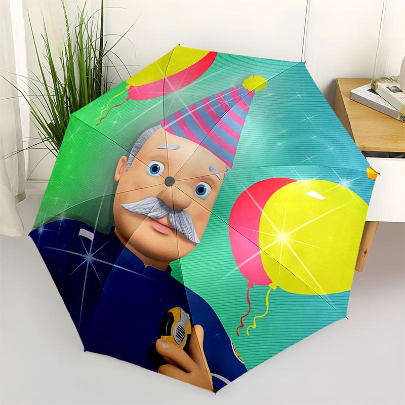 Fireman Fire trucks Themed Travel Umbrella-8 Ribs Automatic Opening and Closing, Portable Folding Design, Compact and Stylish Umbrella Suita
Fireman Fire trucks Themed Travel Umbrella-8 Ribs Automatic Opening and Closing, Portable Folding Design, Compact and Stylish Umbrella Suita