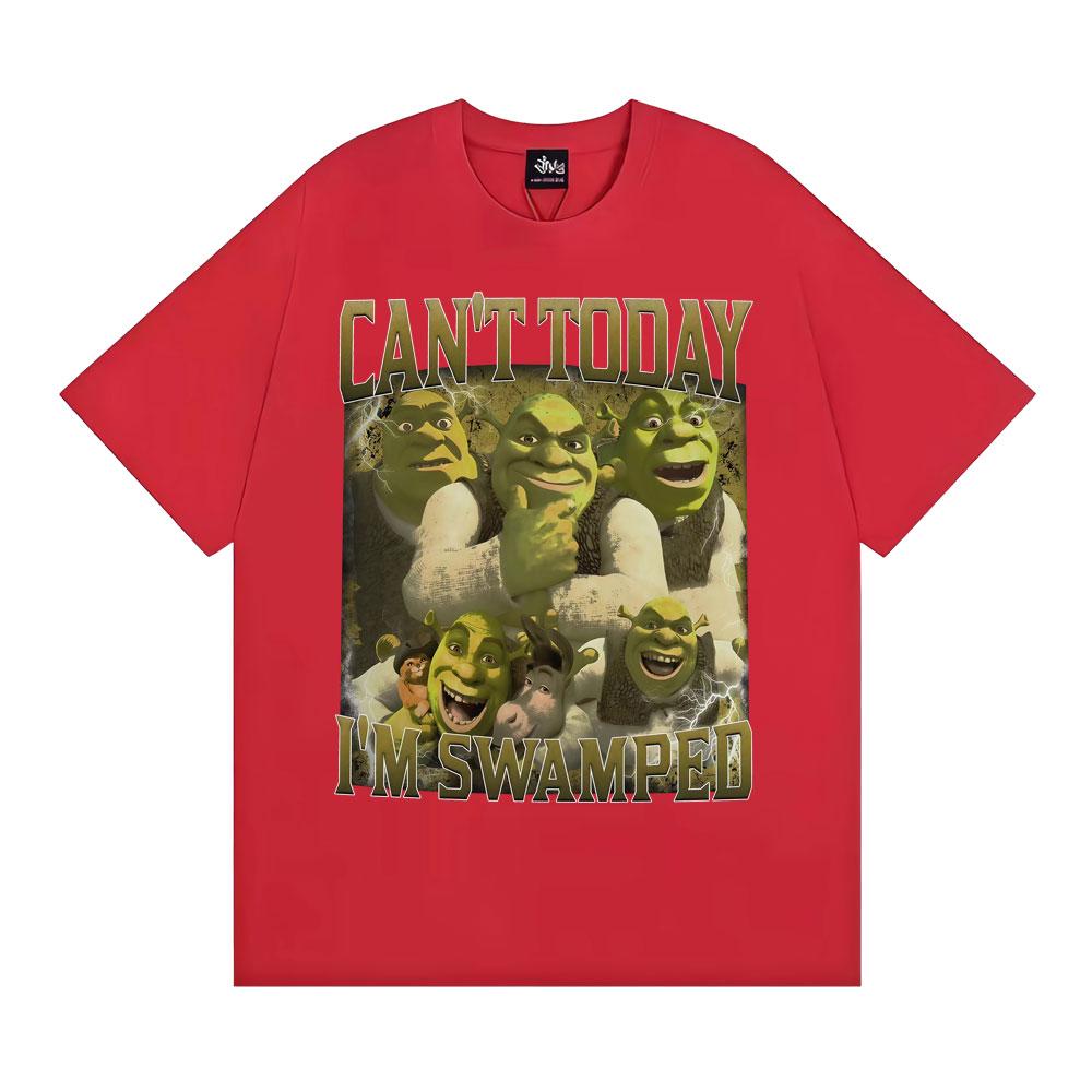 Cant Today Im Swamped Funny Shrek Vintage Graphic T Shirt Unisex Women Fashion Hip Hop Street Tshirt Summer Tops ONeck T Shirts S
Cant Today Im Swamped Funny Shrek Vintage Graphic T Shirt Unisex Women Fashion Hip Hop Street Tshirt Summer Tops ONeck T Shirts S