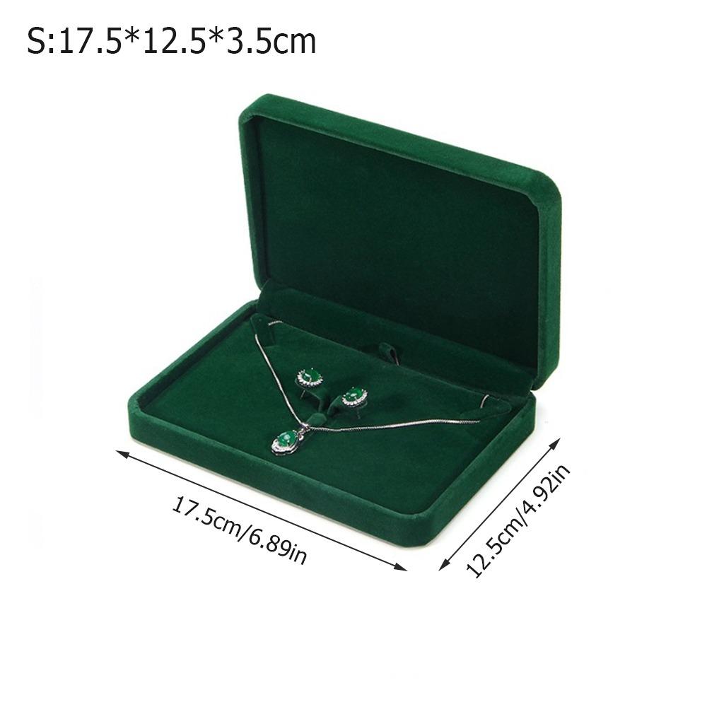 Fashion Velvet Jewelry Display Case Solid Color Portable Ring Earring Necklace Holder Jewelry Storage Organizer Jewelry Storage
Fashion Velvet Jewelry Display Case Solid Color Portable Ring Earring Necklace Holder Jewelry Storage Organizer Jewelry Storage
