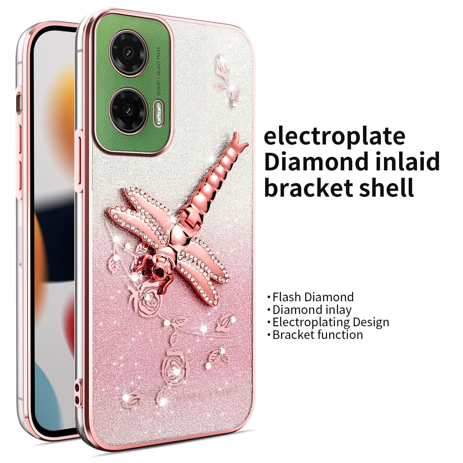 KADEM Case For Motorola Moto G45 5G/G35 5G/G34 5GDragonfly Kickstand TPU Flowers Glitter Phone Cover Pink
KADEM Case For Motorola Moto G45 5G/G35 5G/G34 5GDragonfly Kickstand TPU Flowers Glitter Phone Cover Pink