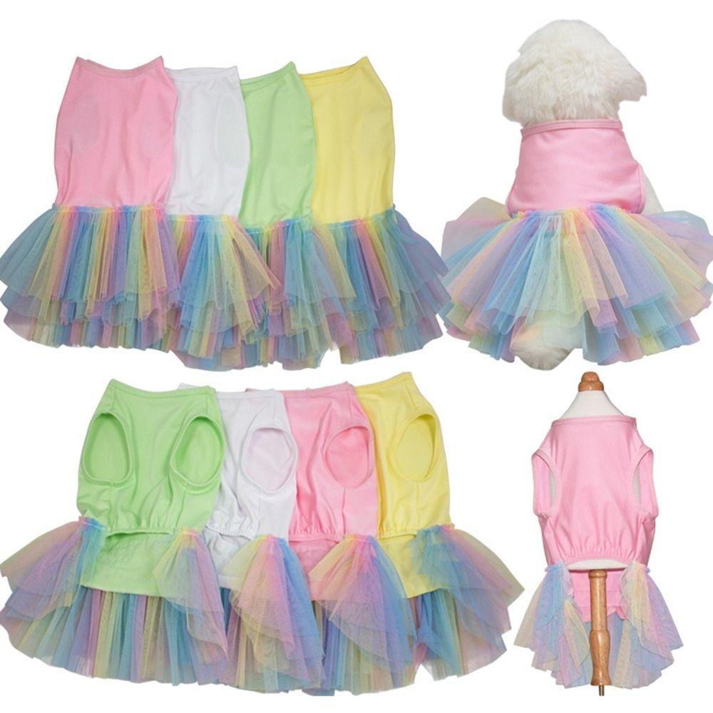 Comfortable Pet Gauze Skirt Colorful Dog Clothes Fashion Thin Pet Dress Spring and Summer XS білий
Comfortable Pet Gauze Skirt Colorful Dog Clothes Fashion Thin Pet Dress Spring and Summer XS білий