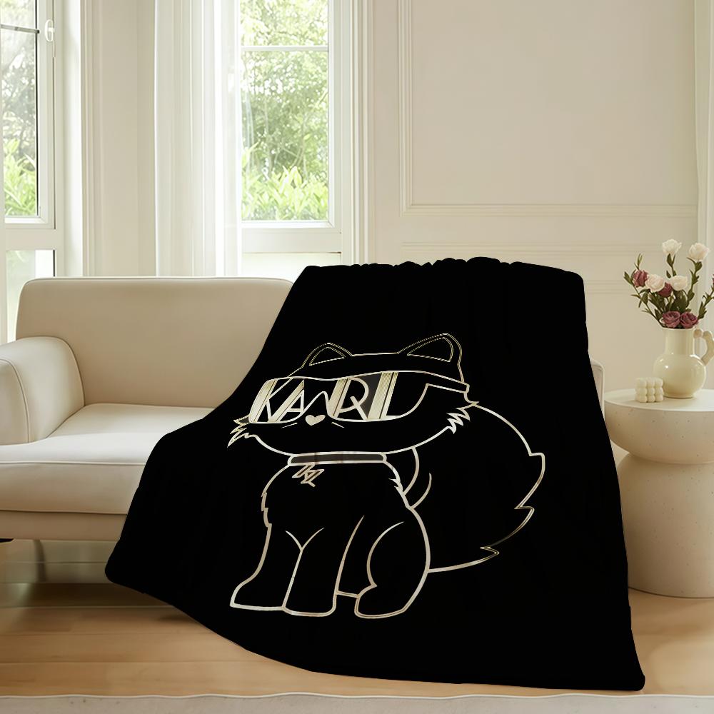 Cartoon cute K karlS CAT Blanket For Sofa Office Bed Plane Travel Sleep Read Relax Camping Soft And Warm 75x90cm
Cartoon cute K karlS CAT Blanket For Sofa Office Bed Plane Travel Sleep Read Relax Camping Soft And Warm 75x90cm