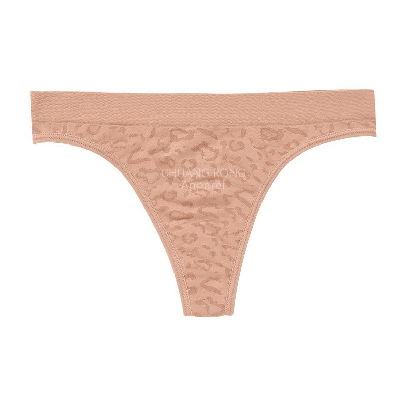 Leopard print seamless sexy thong pure desire low waist breathable skin-friendly pure cotton crotch sports underwear women XL
Leopard print seamless sexy thong pure desire low waist breathable skin-friendly pure cotton crotch sports underwear women XL
