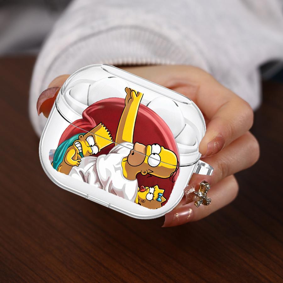 Clear Earphone Cases Cover With Hook Case For Samsung Galaxy Buds 2Pro 3Pro 2 Live 3 FE 4 Pro 4Pro The S-simpsons Buds 2 Pro
Clear Earphone Cases Cover With Hook Case For Samsung Galaxy Buds 2Pro 3Pro 2 Live 3 FE 4 Pro 4Pro The S-simpsons Buds 2 Pro