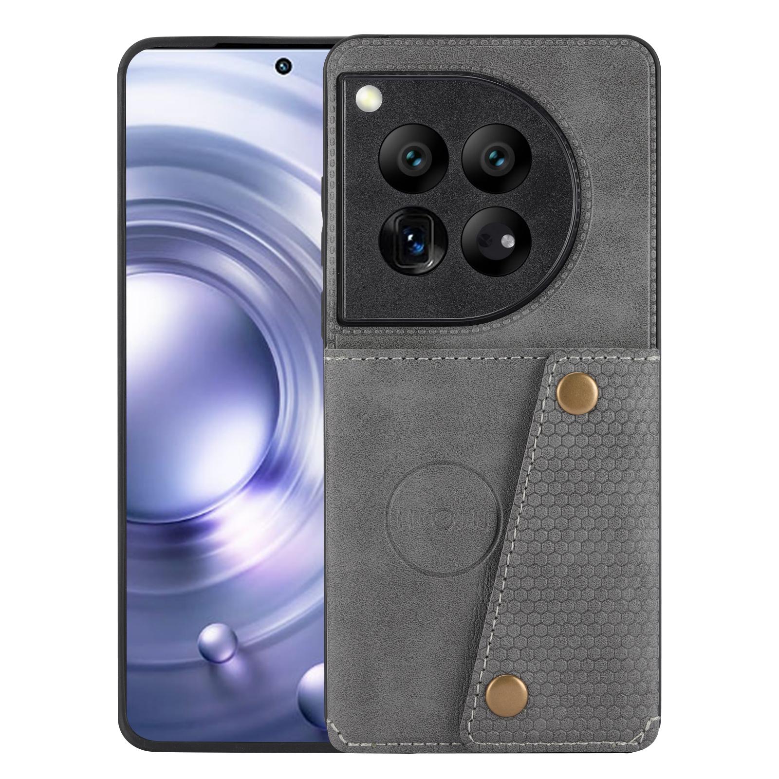 For OnePlus 12 5G Phone Case with Card Slots Magnetic Car Mount Phone Cover Grey
For OnePlus 12 5G Phone Case with Card Slots Magnetic Car Mount Phone Cover Grey