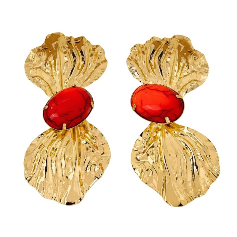 Retro Flower Designs Studs Earrings For Women Fashion Jewelry Metal Party Gifts Trendy Daily Accessories червоний
Retro Flower Designs Studs Earrings For Women Fashion Jewelry Metal Party Gifts Trendy Daily Accessories червоний