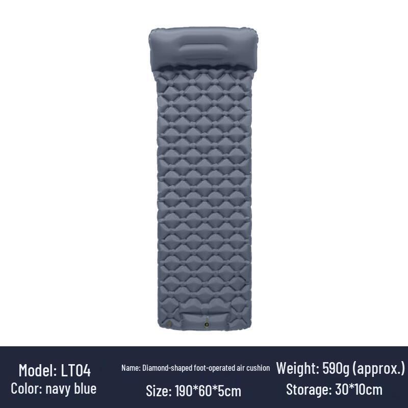 Suiyuan Outdoor Foot Pump Inflatable Camping Sleeping Pad 190 cm
Suiyuan Outdoor Foot Pump Inflatable Camping Sleeping Pad 190 cm